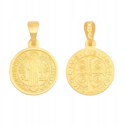 Zlatá medaila sv. Benedikt Gold 585
