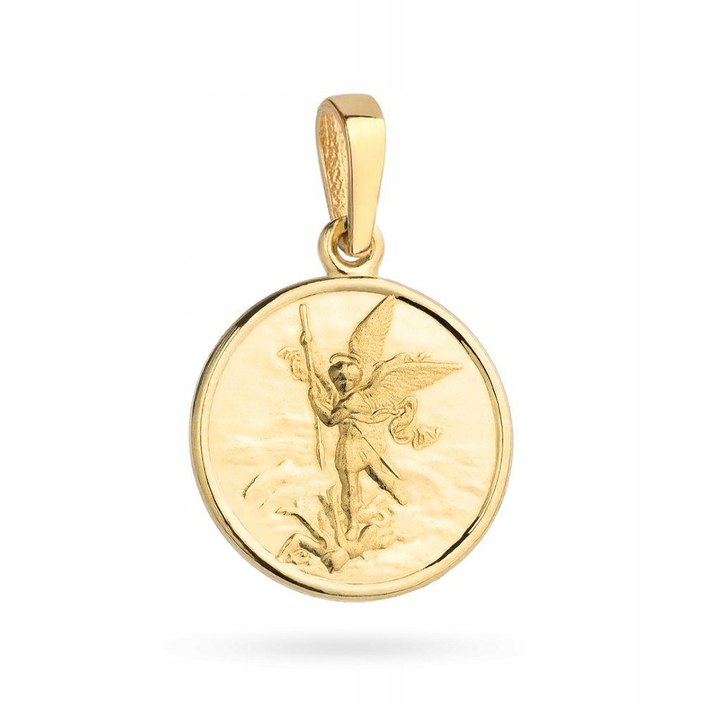 Zlatá medaila PR. 585 Saint. Archanjel Michael 14K