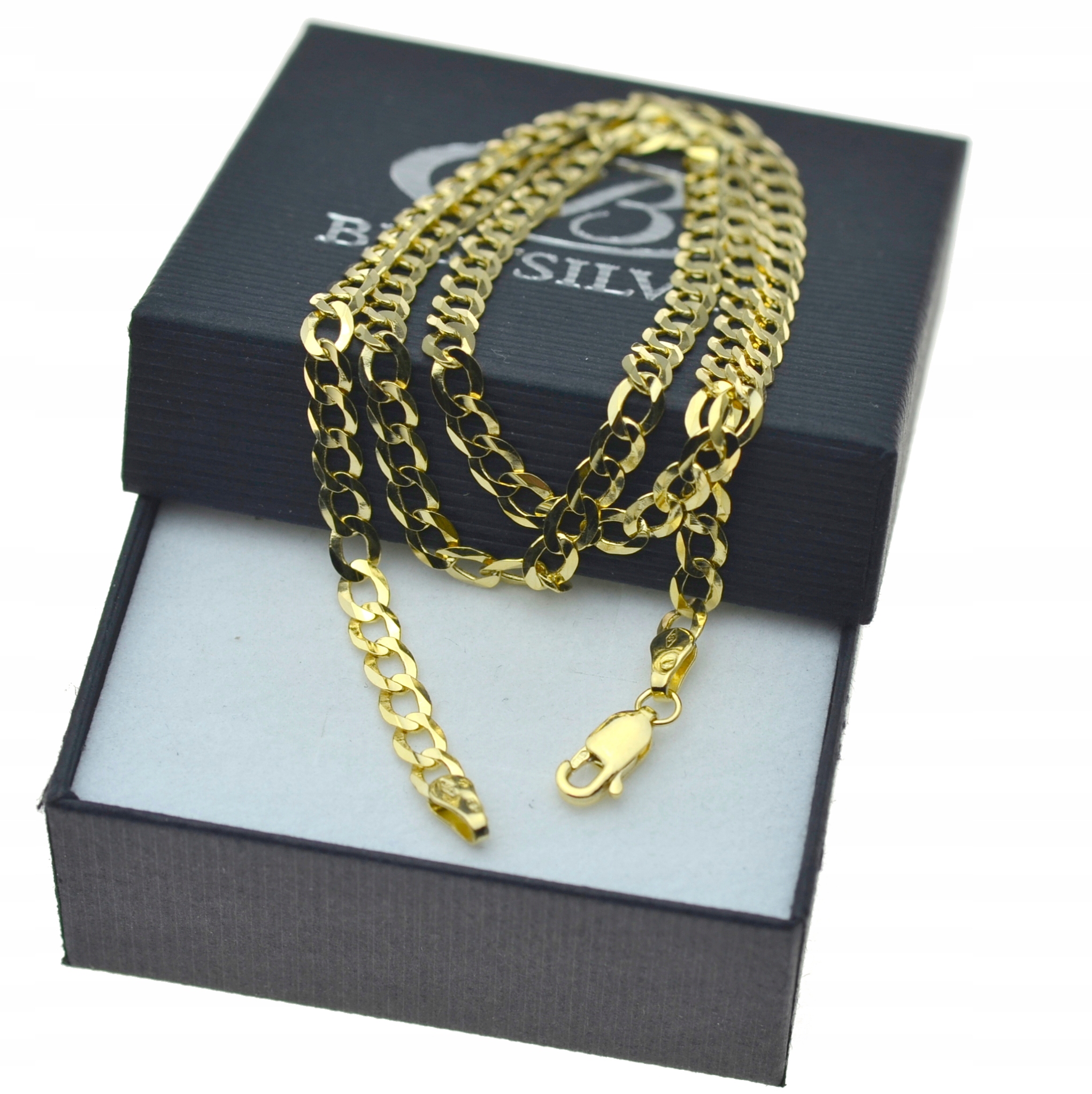 Golden Men's Chain Patches 50 cm Gold Pr 585