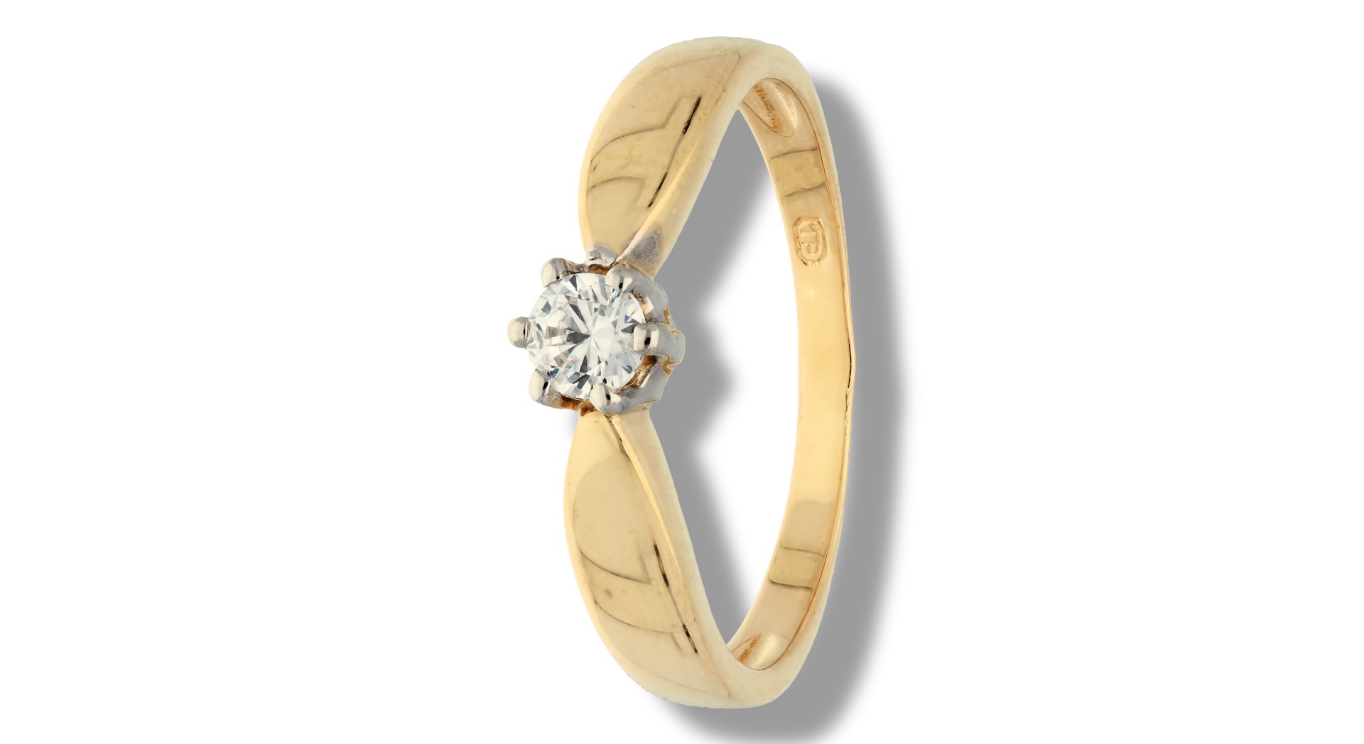 ZLATÝ PRSTEN 14K č .: 1960 LOMBARD4U.PL BRO