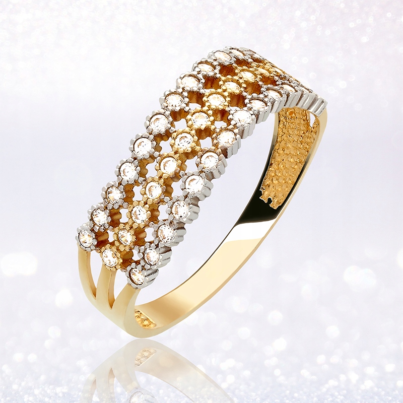 ZLATÝ PRSTEN - 20% 14K č. 5019 KRK
