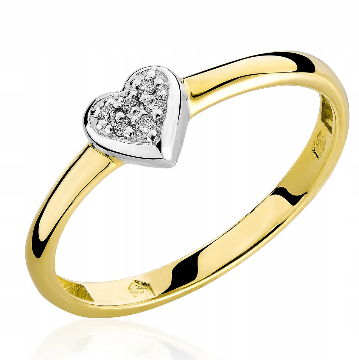 ZLATÝ KRÚŽOK 585 BRILLIANT S DIAMANTOM 0,03ct 24 hodín