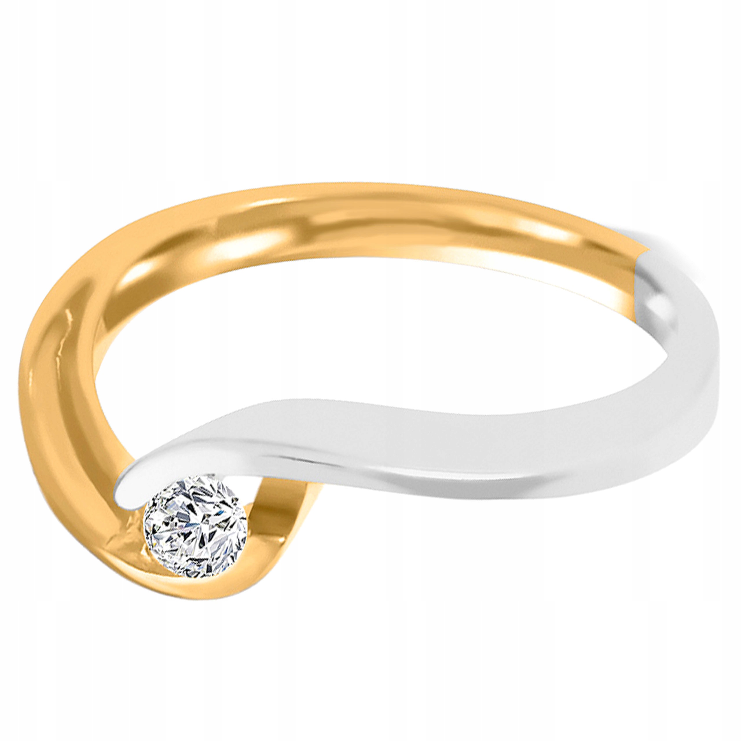 585 GOLD RING DIAMOND ENGAGEMENT 18R