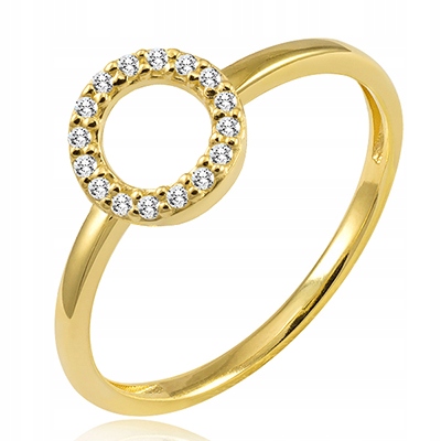 GOLD RING MODERNÁ KOLEKCIA ZIRCONIA 333 R20