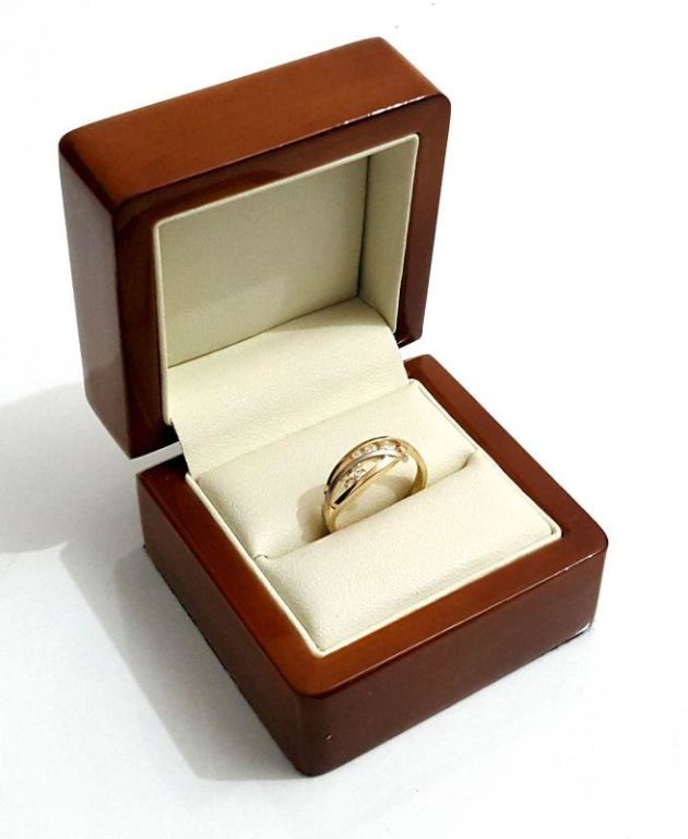 GOLD RING P.585 2.28G R.14