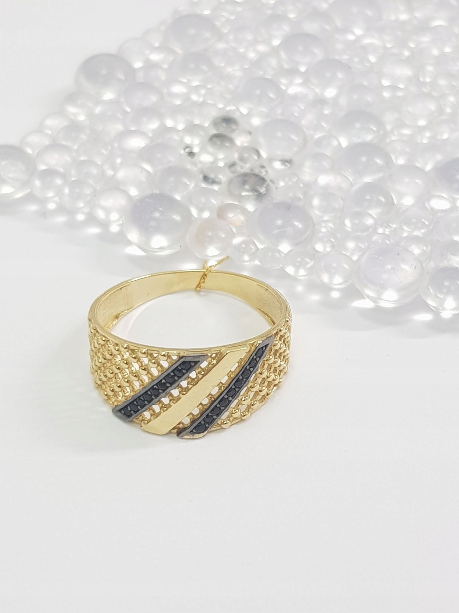 GOLD RING PR.585 VEĽKOSŤ 21 DARČEKOV