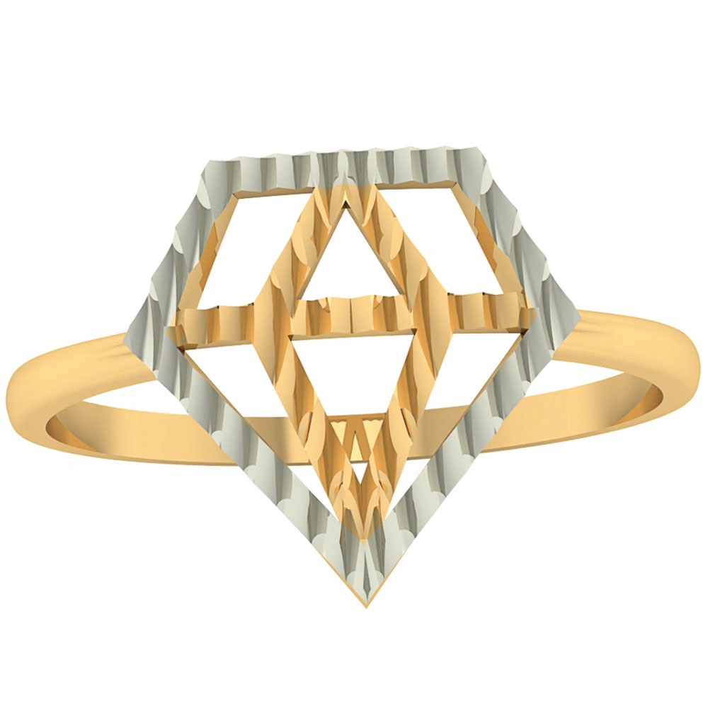 DIAMOND GOLD ENGAGEMENT RING PR. 585