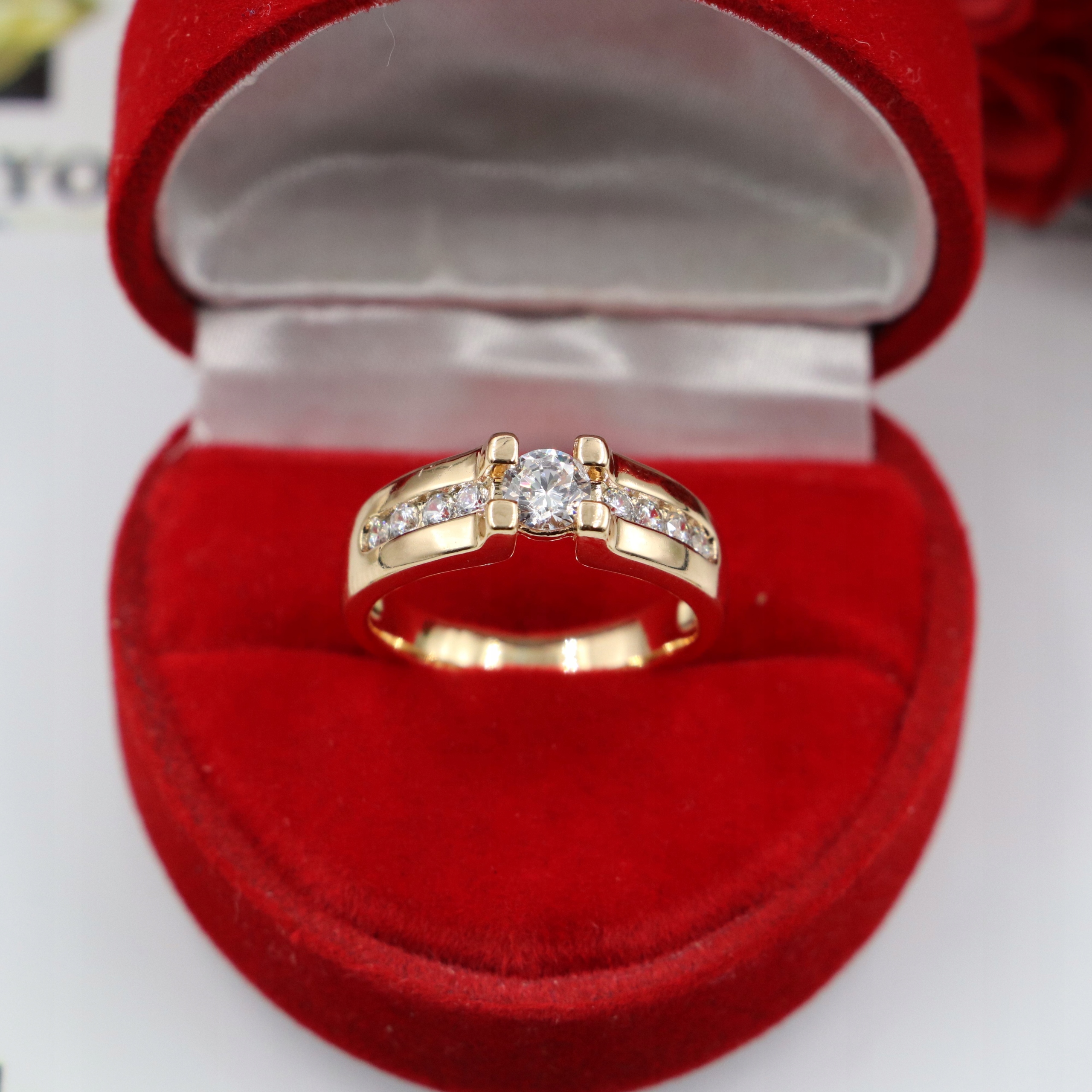 GOLD RING oceľ PL 27 USA 12 316L P84