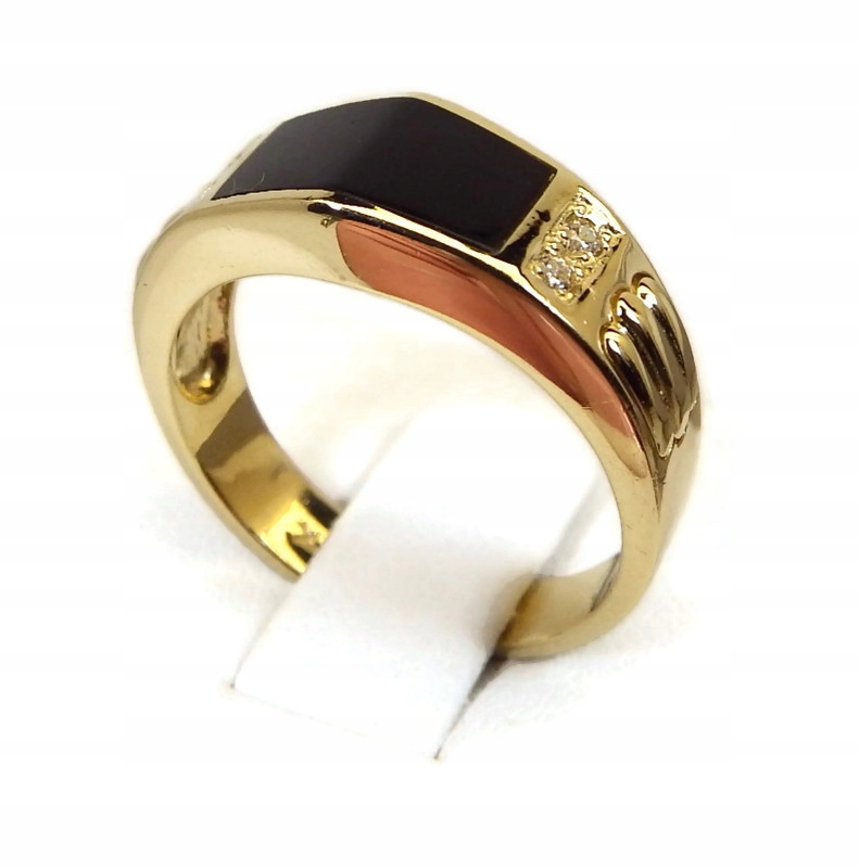 Golden Sygneta Onyx {14} 585/14kt