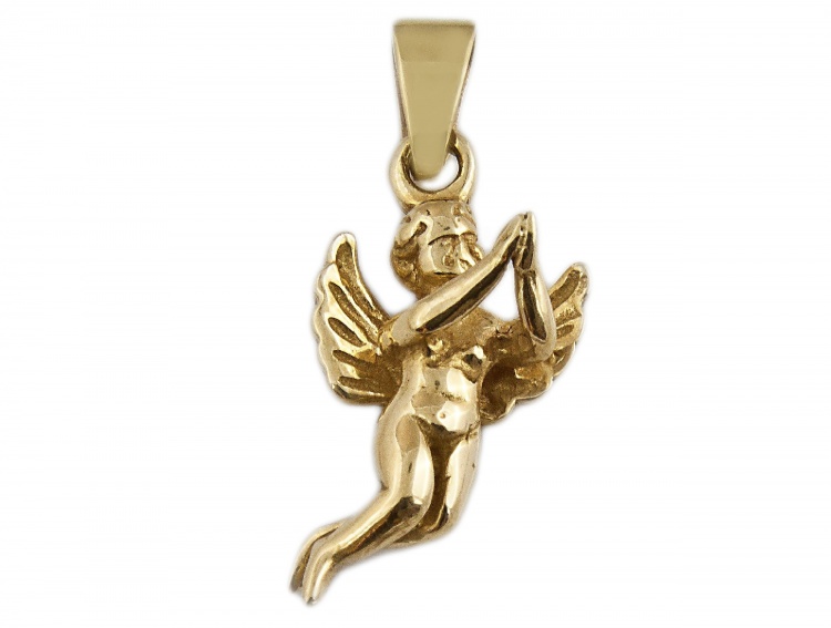 Pendant Golden Angel - 1,850 g