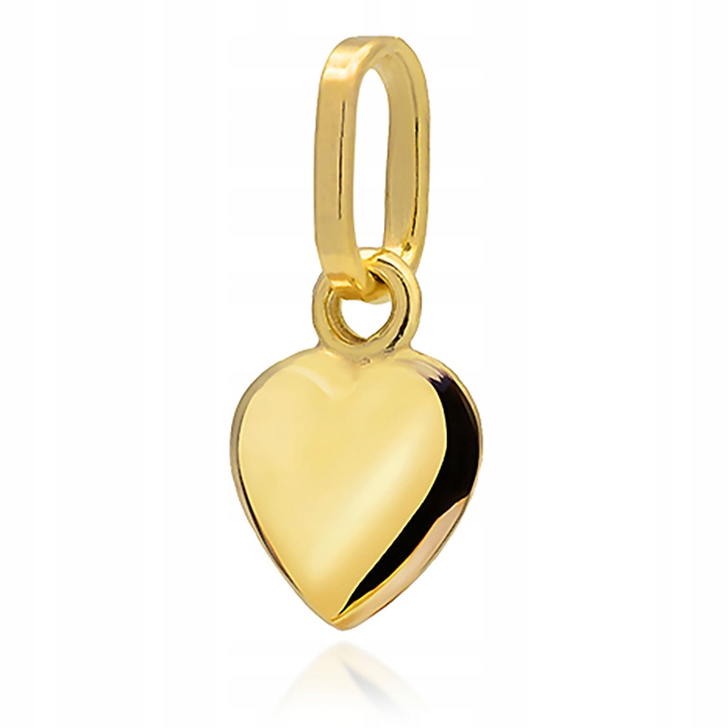 Golden Pendant Heart Heart pre darček Pr 333