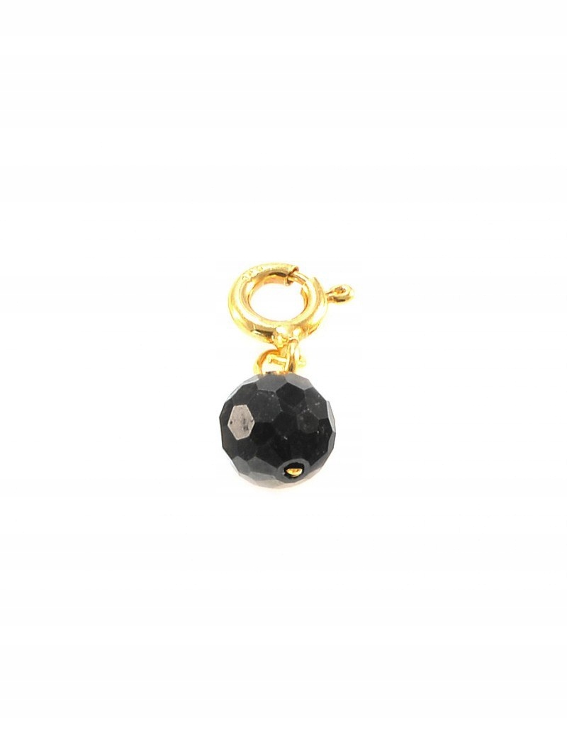Black Pendant Tourmaline Silver Trial 925