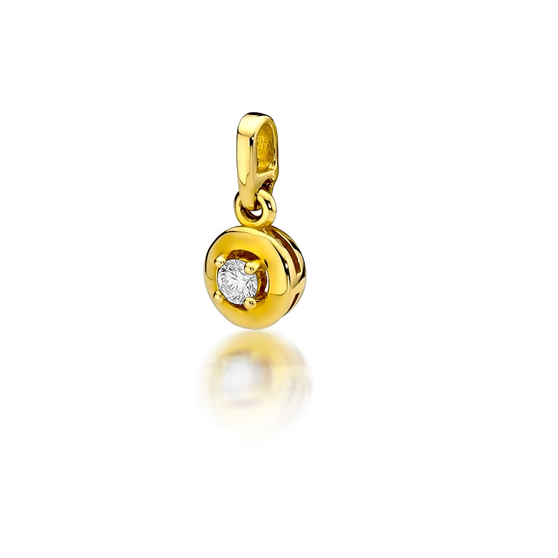 Pendant Pendant P.585 Diamond 0,10ct