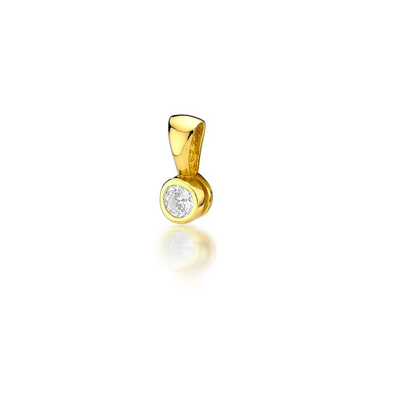 Pendant Pendant P.585 Diamond 0,20 ct