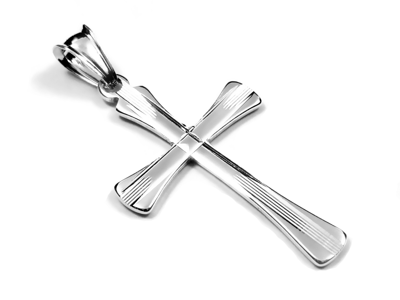 Strieborný prívesok Cross Pendant Silver 925 K2