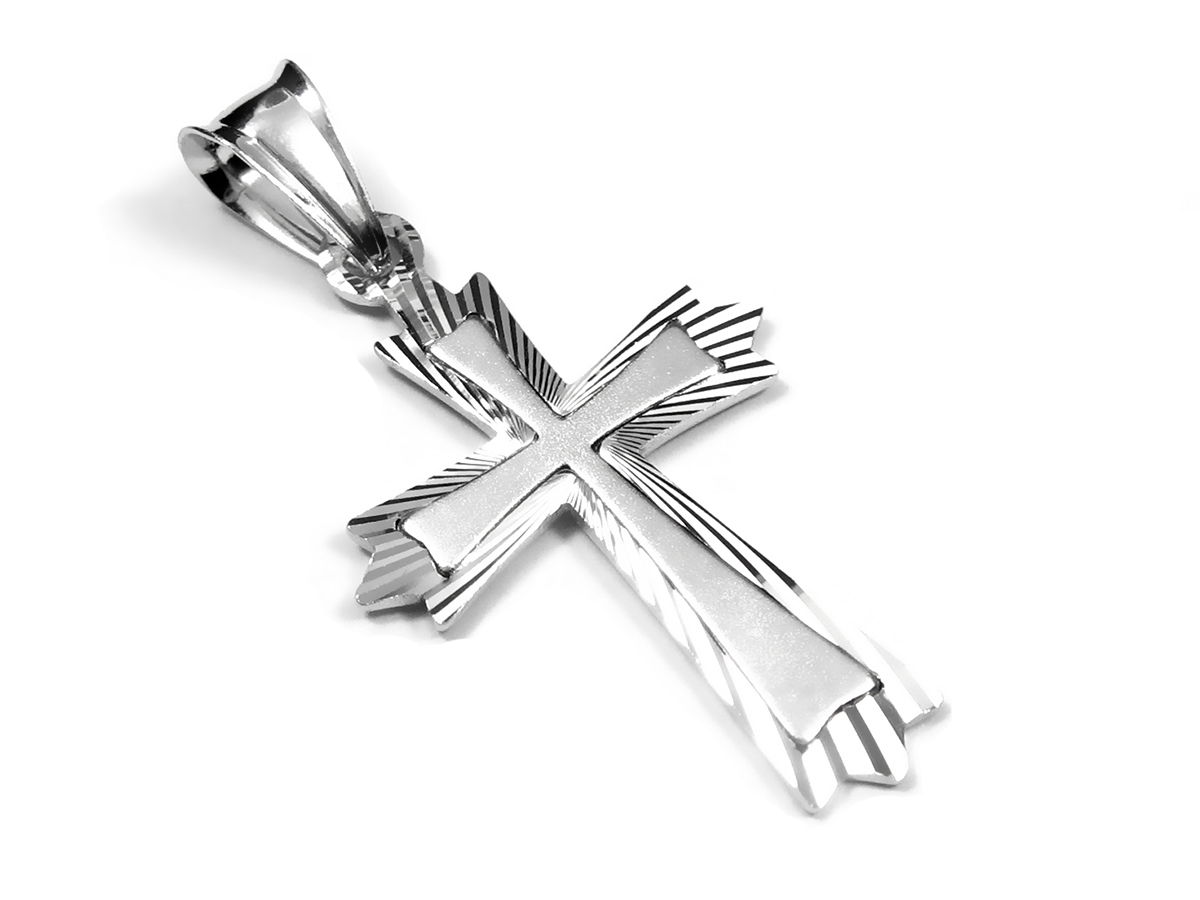 Strieborný prívesok Cross Pendant Silver 925 K4
