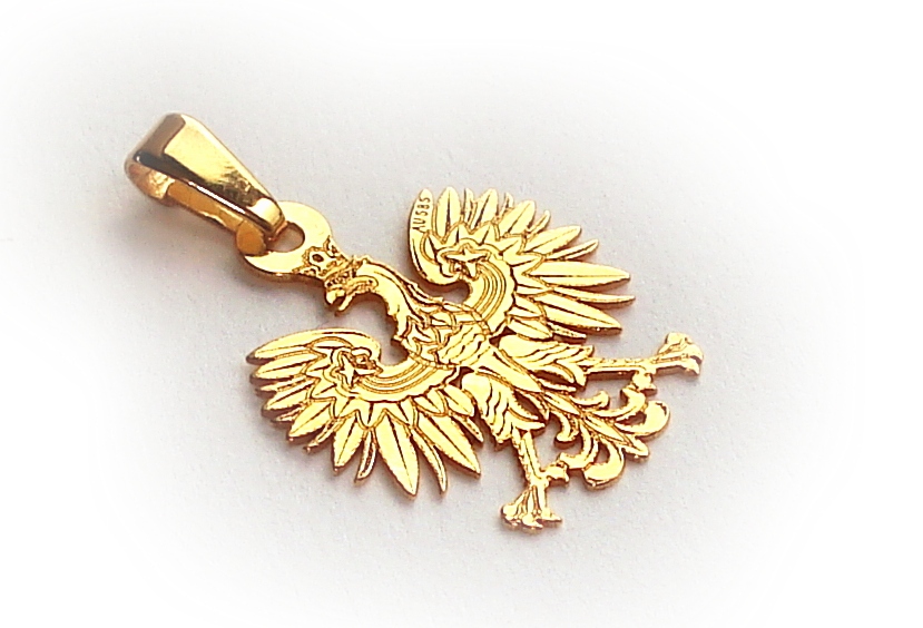 Prívesok prívesok Eagle Eagle Emblem Gold 585