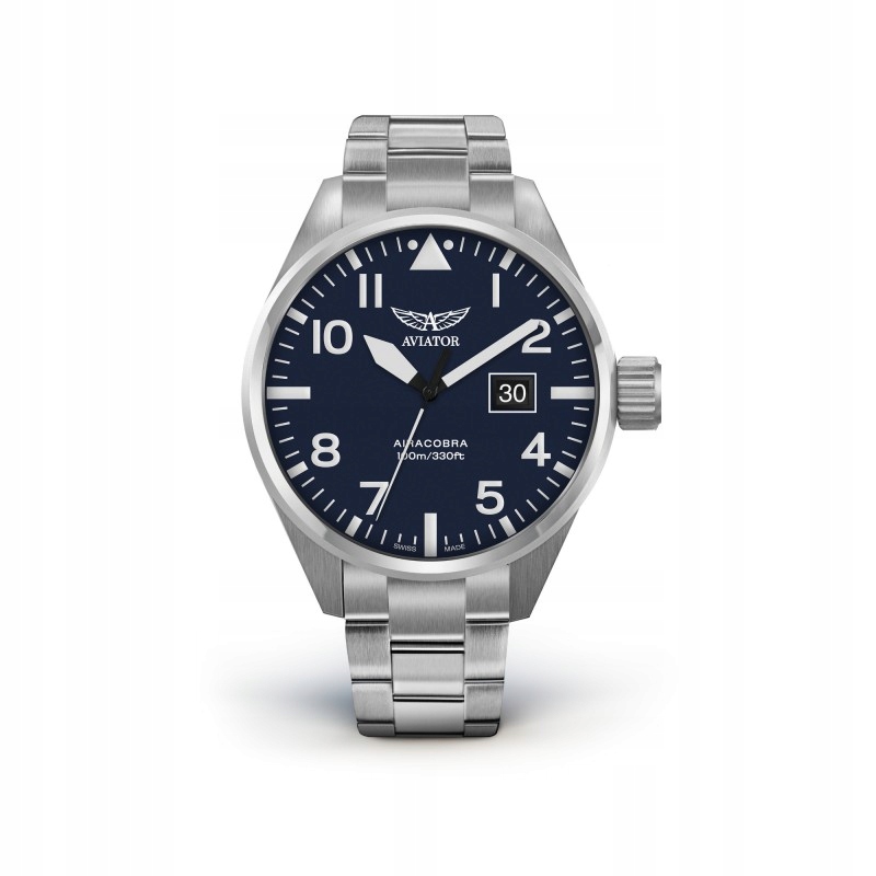 Pánské hodinky - Aviator Swiss Airacobra Watch v.1.22.0.149.5