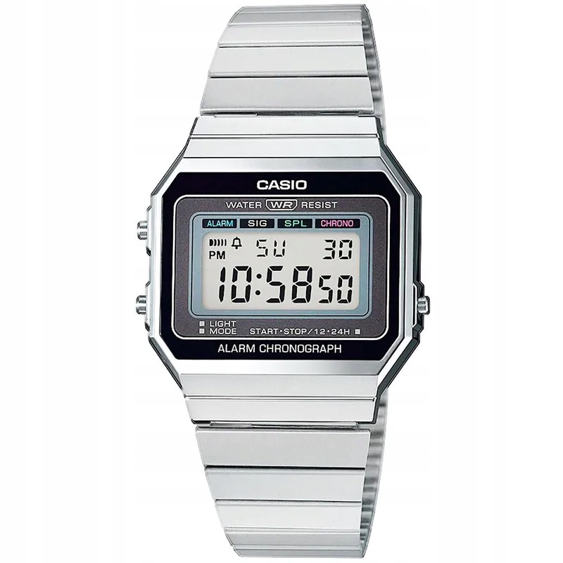 Unisex hodinky - Casio A700WE-1AEF UNISEX WOOK
