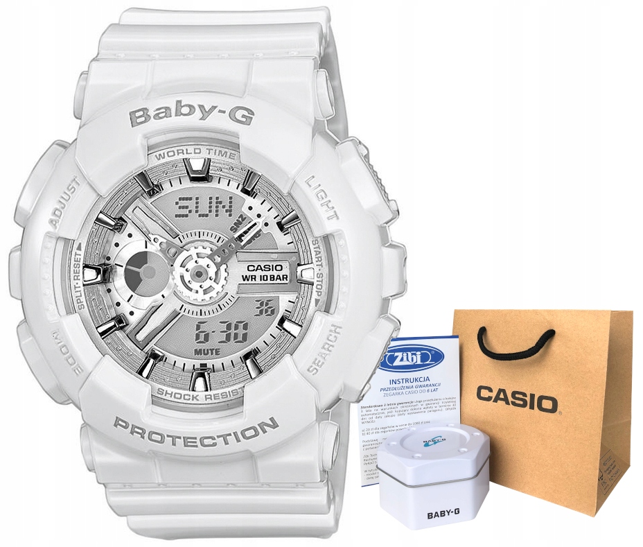 Dámske hodinky - Casio baby-g ba-110-7a3er 10bar hologram hodinky