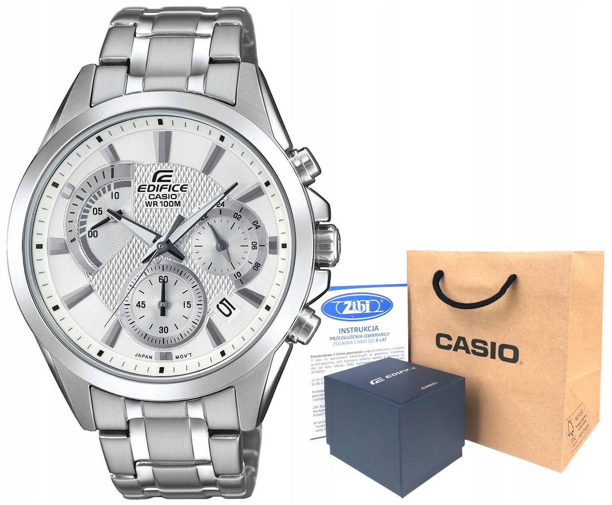 Pánské hodinky - Casio Edifice EFV-580D-7AVUEF 10BAR HOLO