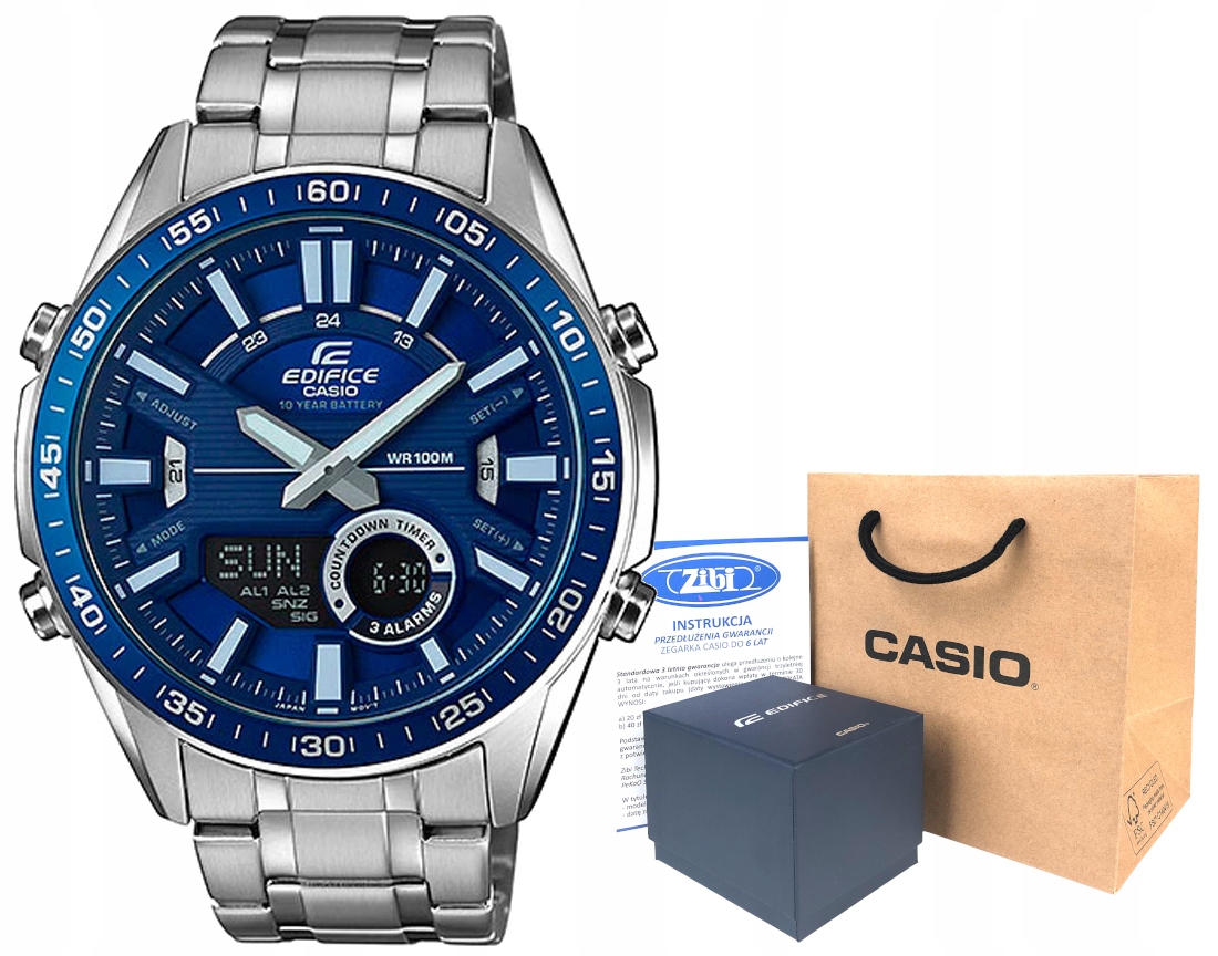 Pánské hodinky - Casio EDIFICE EFV-C100D-2AV 10BAR HOLOMON WOOK