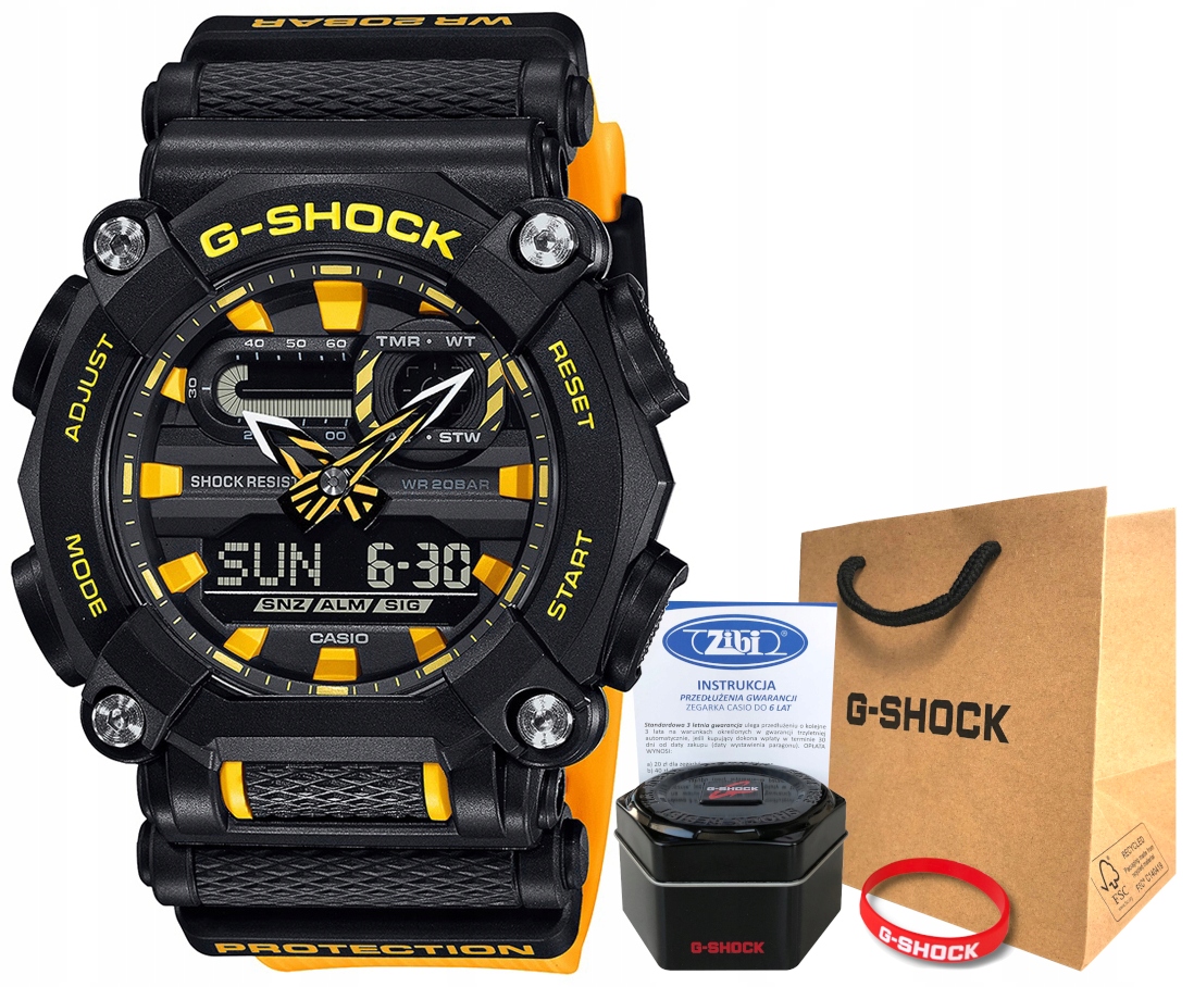Pánské hodinky - Hologramové hodinky Casio G-SHOCK GA-900A-1A9ER