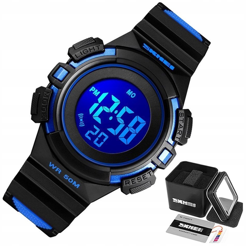 Detské hodinky - Detské hodinky Skmei 1485 LED stopky
