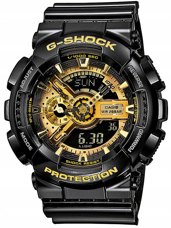 Pánské hodinky - G-Shock Watch GA-110GB-1AER Alarm LED 20BAR