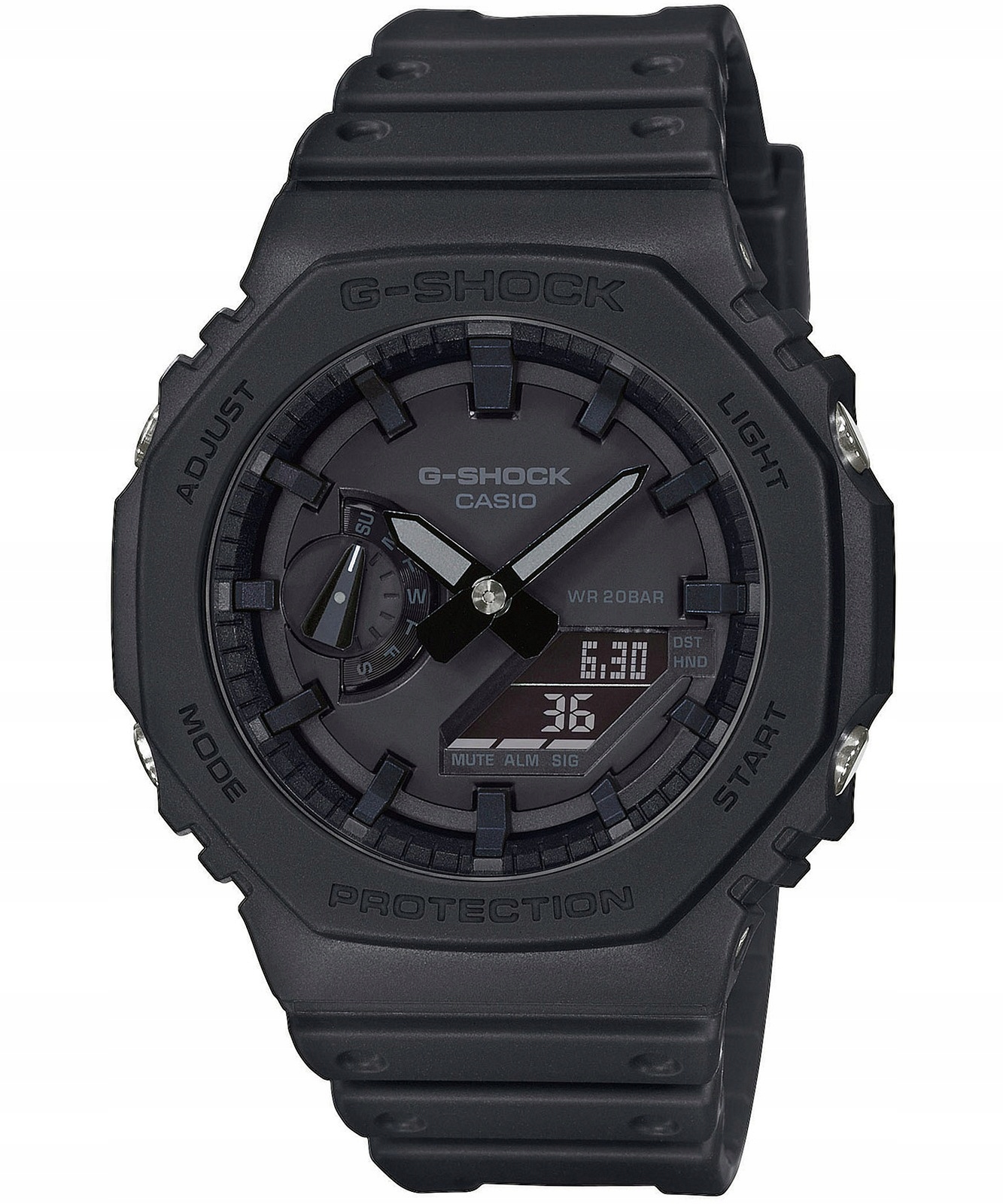 Pánské hodinky - G-Shock Watch GA-2100-1A1ER Grey Stopter 20BAR