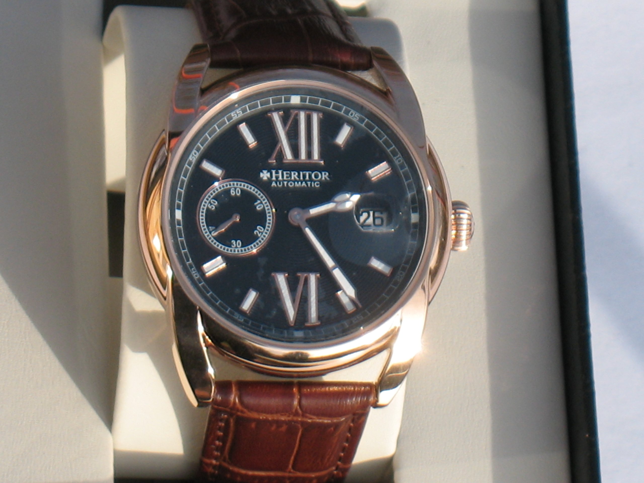 Pánské hodinky - Heritor HR 1808 Watch - Nové !!!