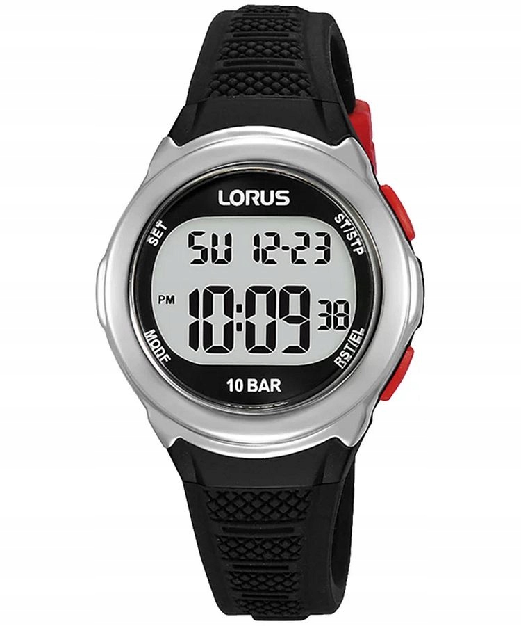 Detské hodinky - LORUS R2389NX9 hodinky čierny WR100