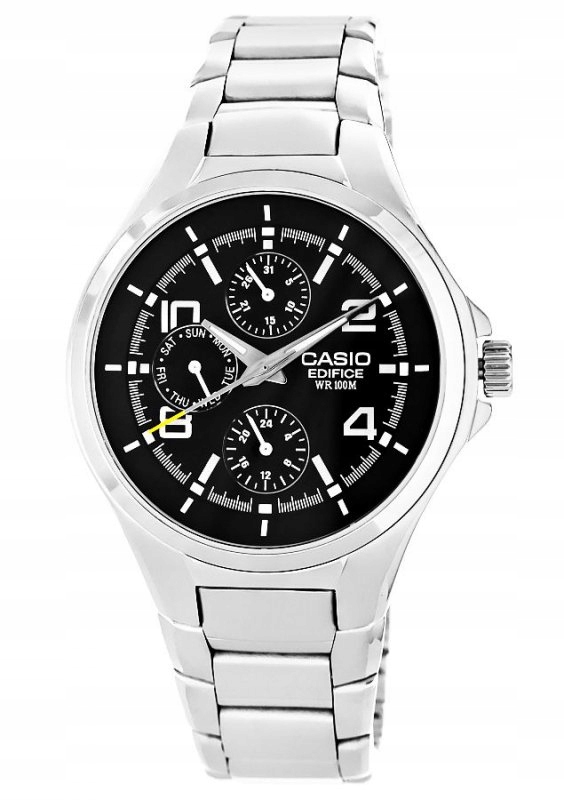 Unisex hodinky - Casio EDIFICE EF-316D-1AVEG 10 BAR Men's Watch