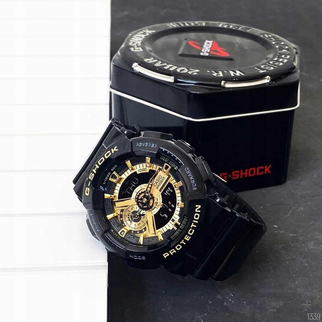 Pánské hodinky - Casio G-Shock GA-110GB-1AER 20BAR Pánske hodinky