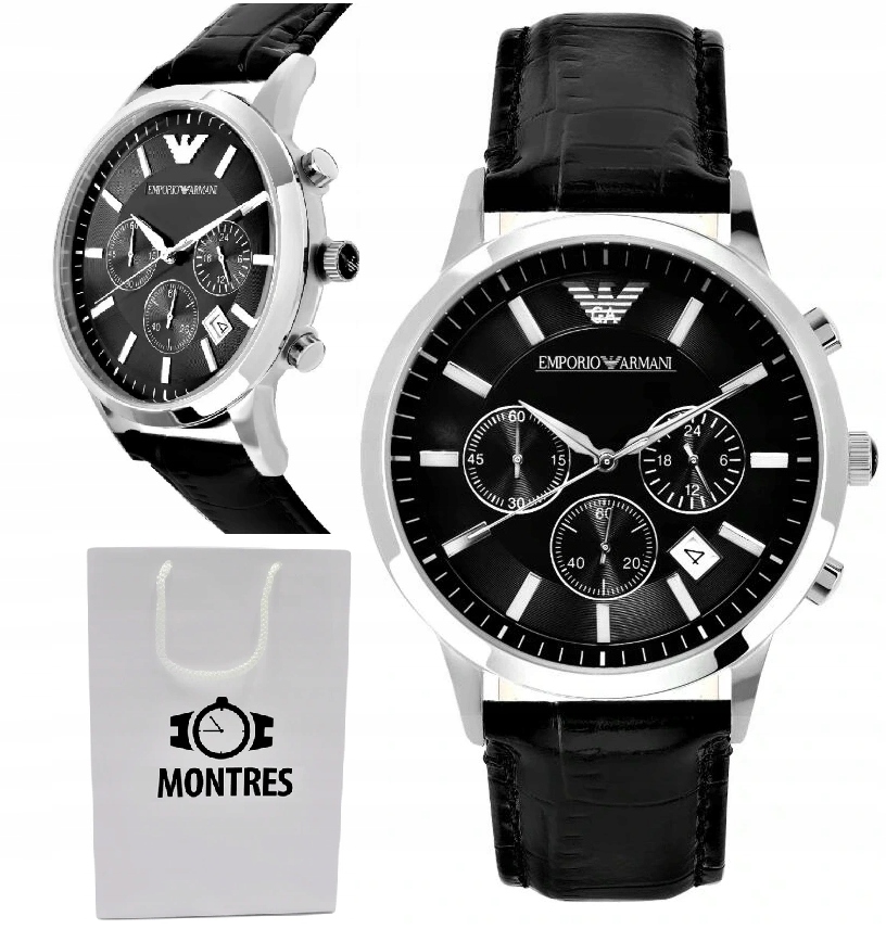 Pánské hodinky - Pánske hodinky Emporio Armani Ar2447 + kabelka