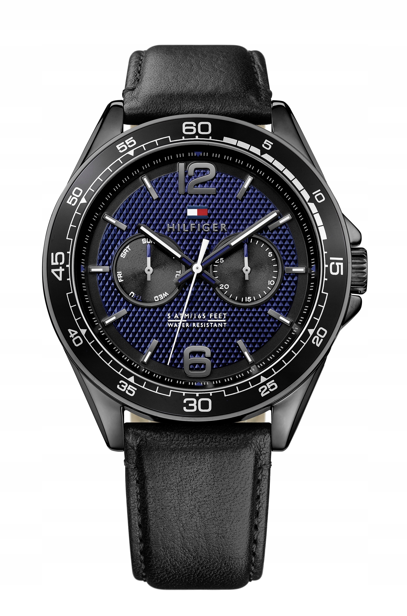 Pánské hodinky - Pánske hodinky Tommy Hilfiger 1791368 Čierny pás
