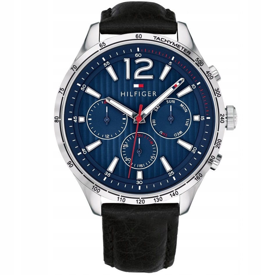 Pánské hodinky - Tommy Hilfiger Men's Watch Blue Shield