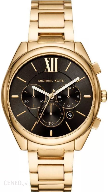 Pánské hodinky - Sledujte Michael Kors Black Golden Mk7110