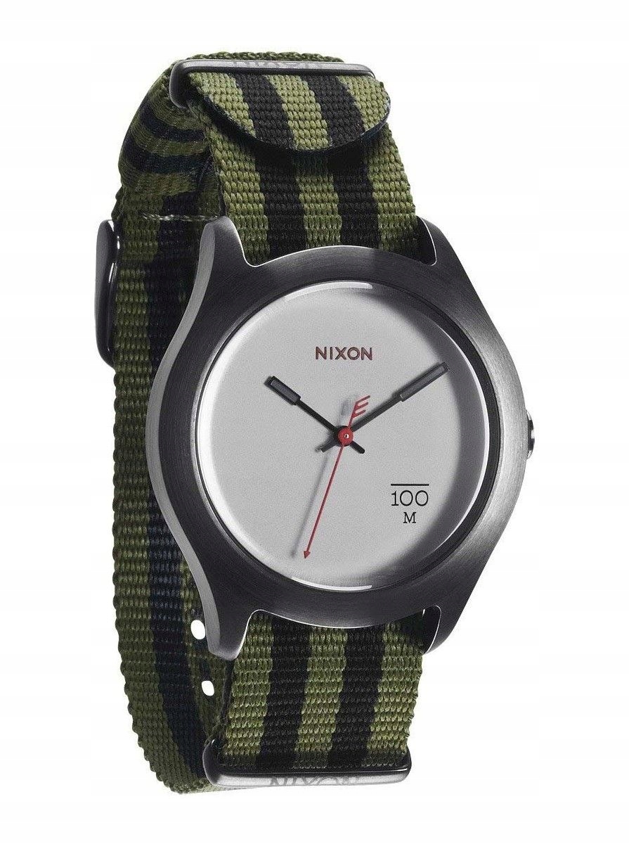 Pánské hodinky - Nixon Quad Surplus Black Nylon Nixon Watch
