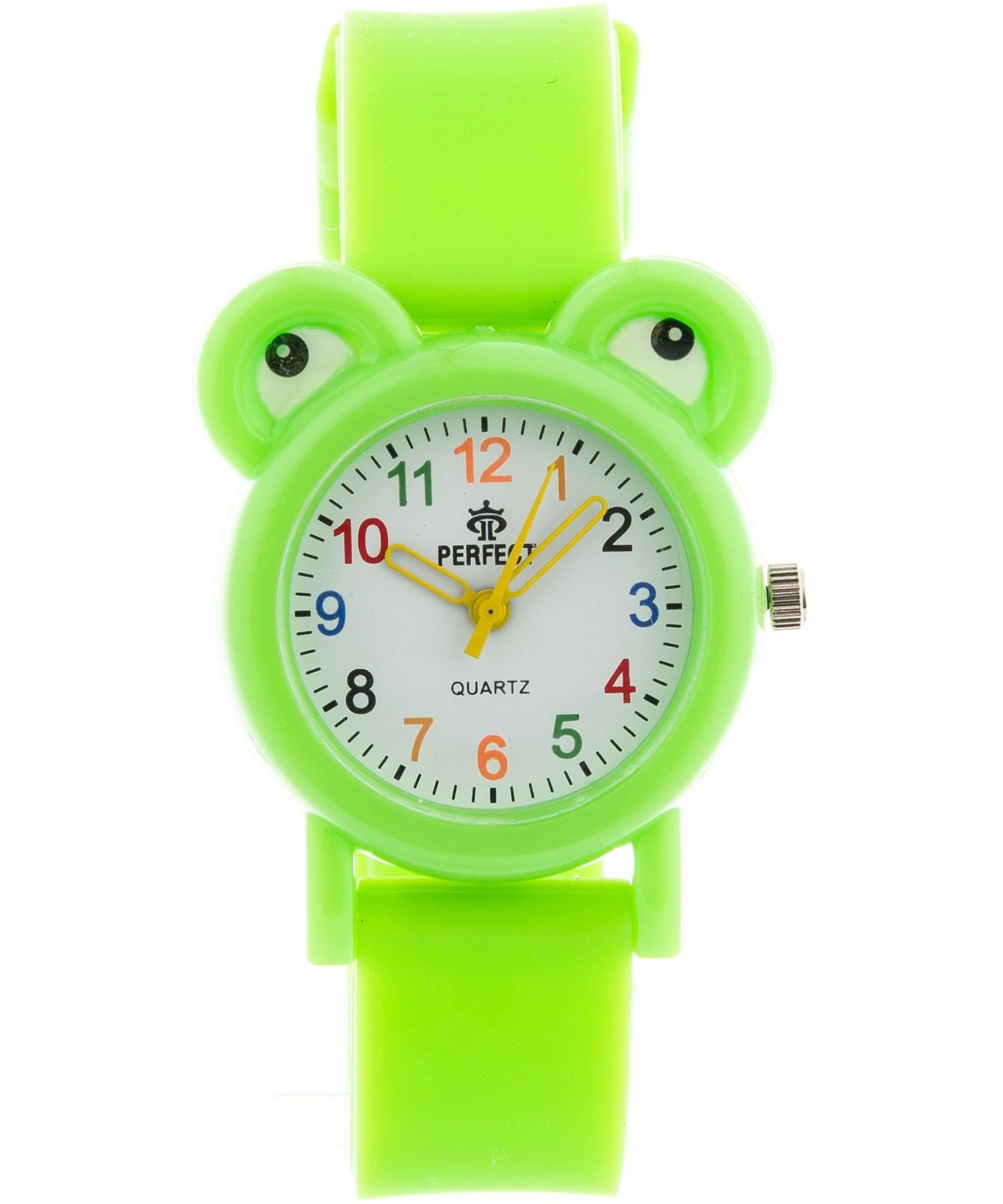 Detské hodinky - Sledujte perfektné PF00112 Green Quartz WR30