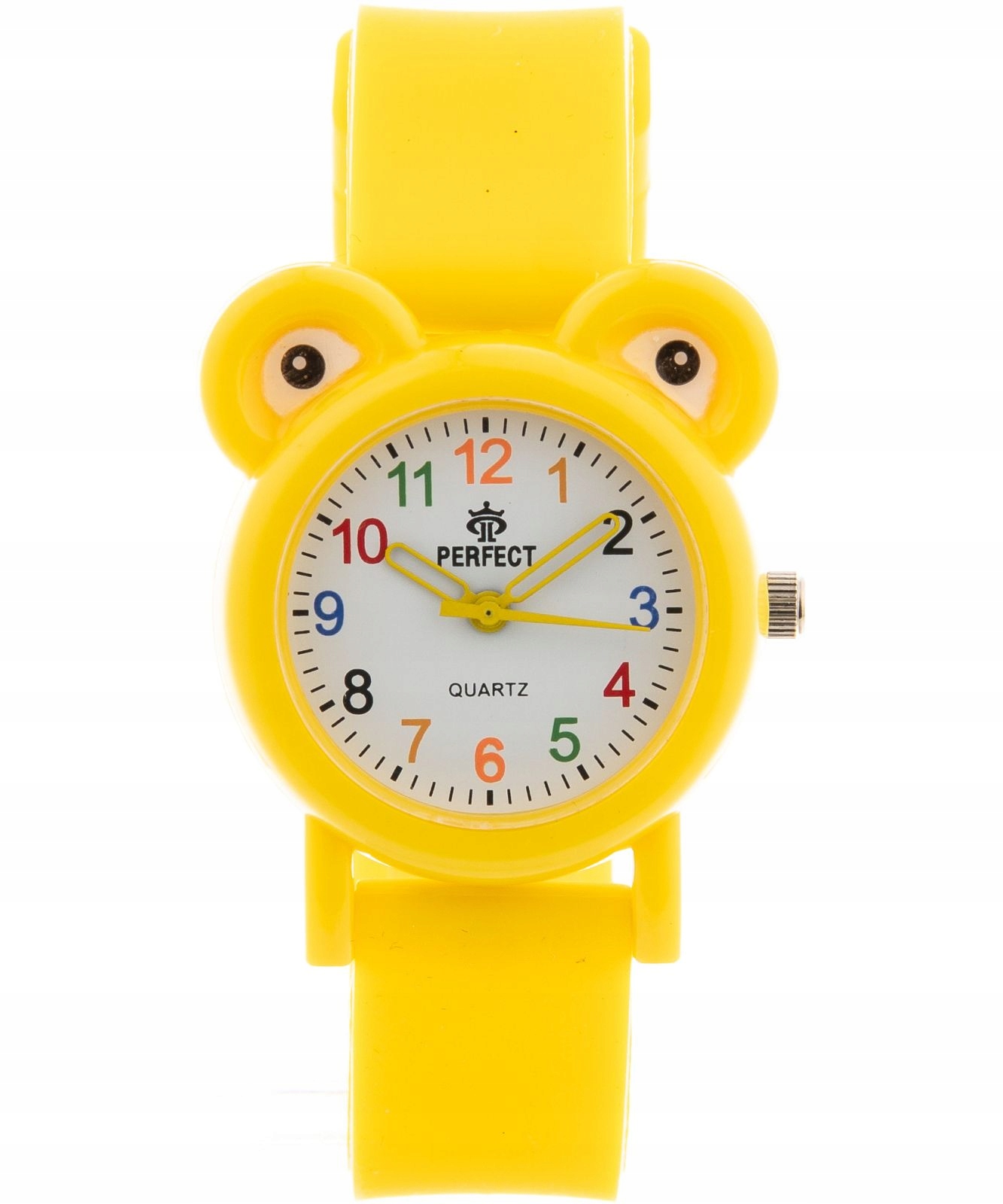 Detské hodinky - Sledujte perfektné pf00117 žltý Quartz WR30