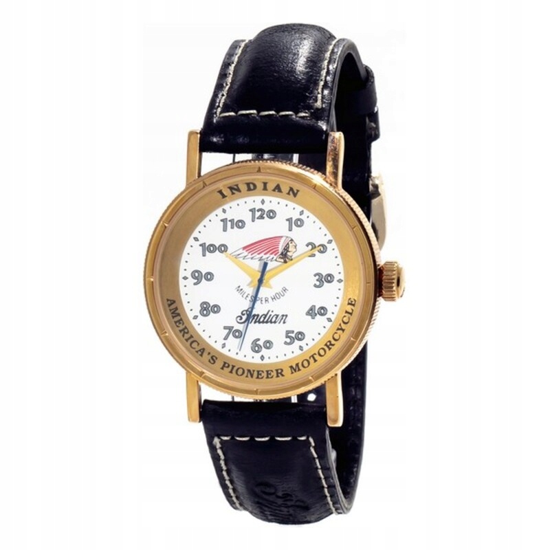 Pánské hodinky - Unisex Indická tvár ID Iron Redskin Watch