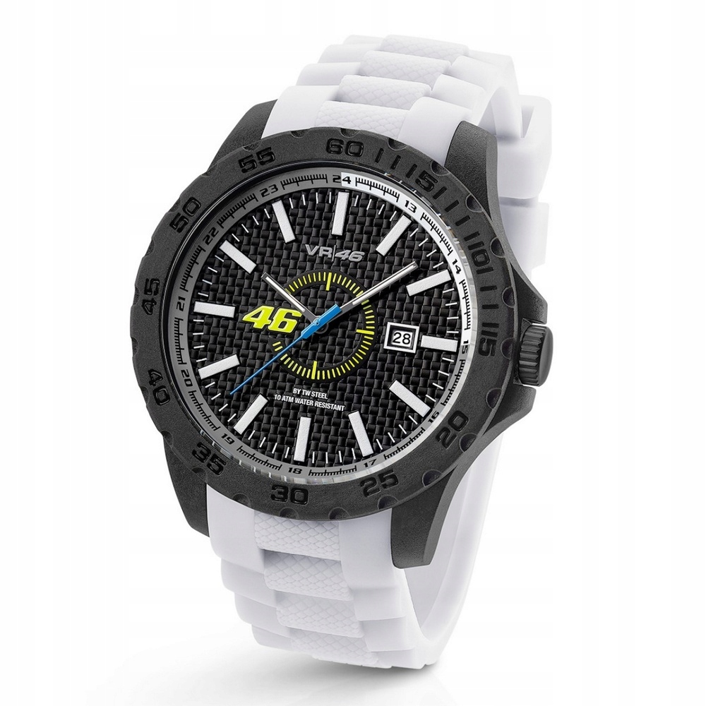 Unisex hodinky - VR46 Watch White TW Steel Yamaha Twuwwwsi4506
