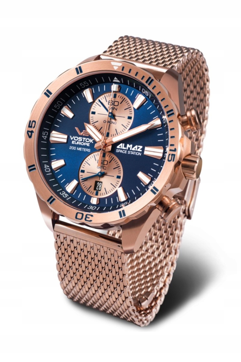 Pánské hodinky - Sledujte Vostok Europe Almaz Chrono 6S11-320B660B