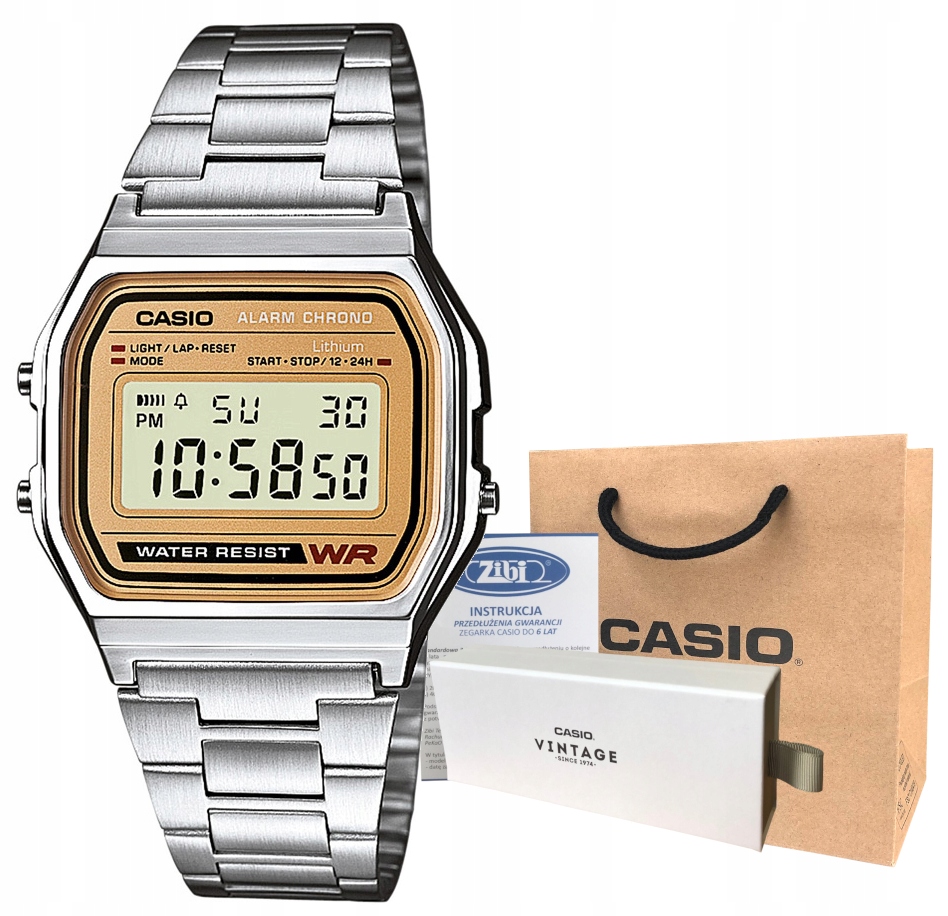 Dámske hodinky -  Dámske hodinky Casio retro vintage a158wea -9ef