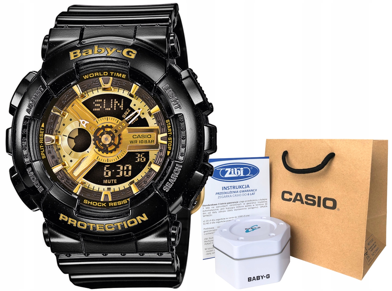 Dámske hodinky - Casio baby-g ba-110-1aer hologram dámske hodinky