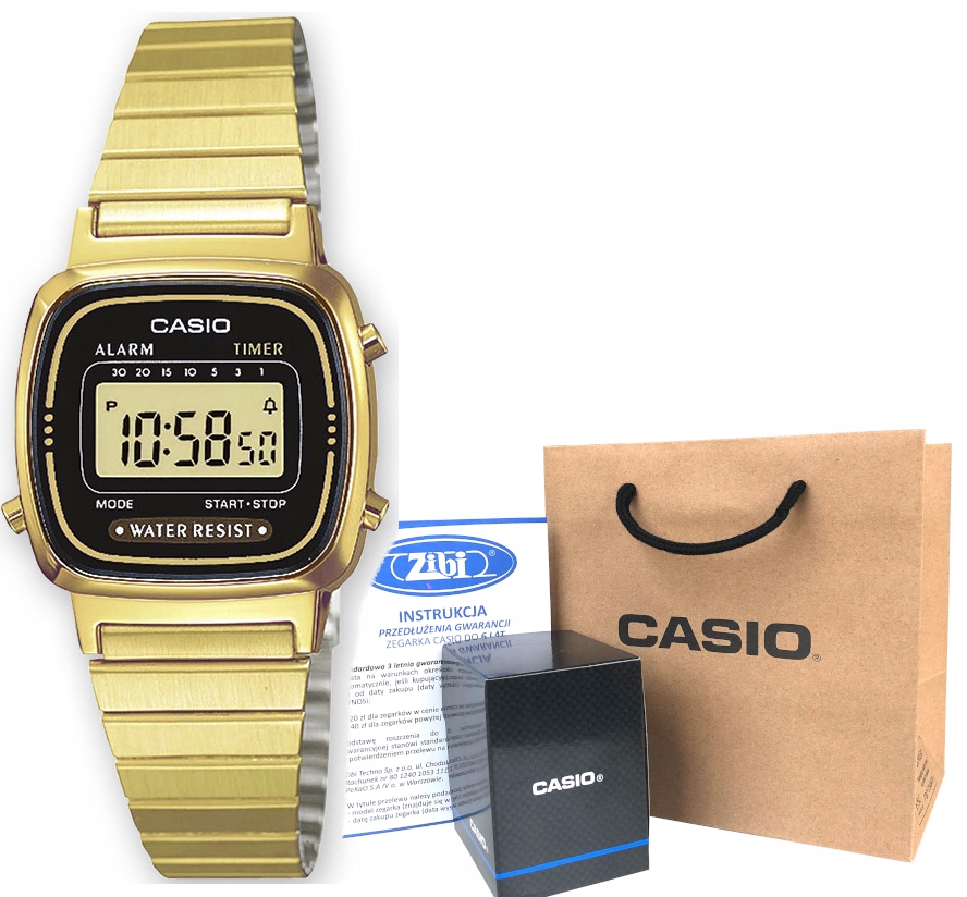 Dámske hodinky - Dámske hodinky Casio LA670WEGA-1F HOLOM
