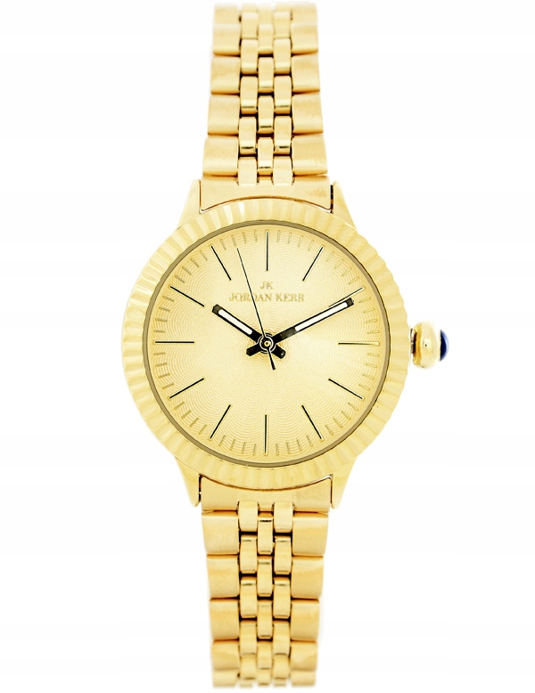Dámske hodinky -  Dámske hodinky Jordan Kerr Gassi Gold + Box