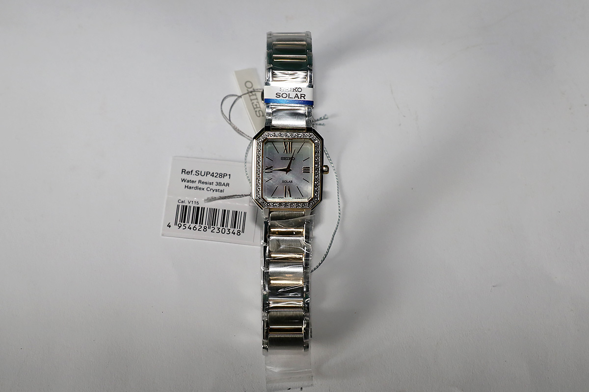 Dámske hodinky -  Dámske hodinky Seiko Solar Sup428p1 Swarovski
