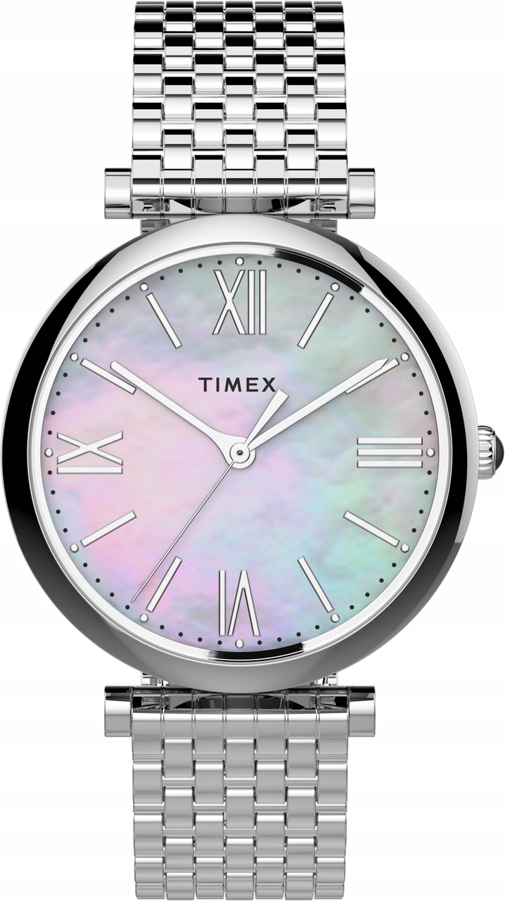 Dámske hodinky -  Dámske hodinky Silver Timex TW2T79300 Náramok